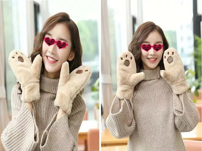 夏季可爱的手套推荐少女心,保暖可爱的手套
