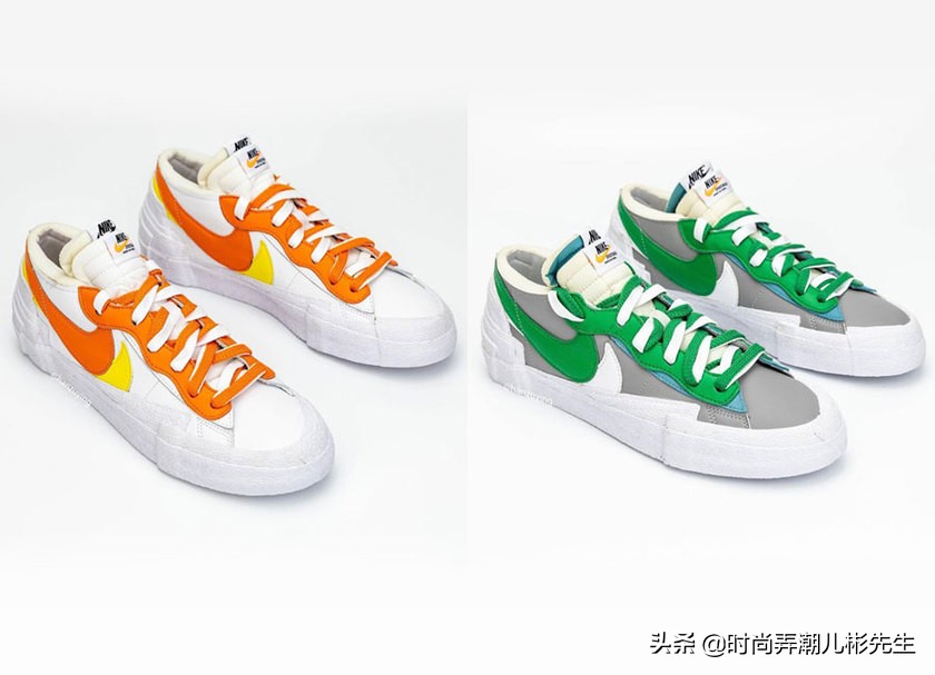 sacaixnikeblazerlow白橙,sacaixnike测评