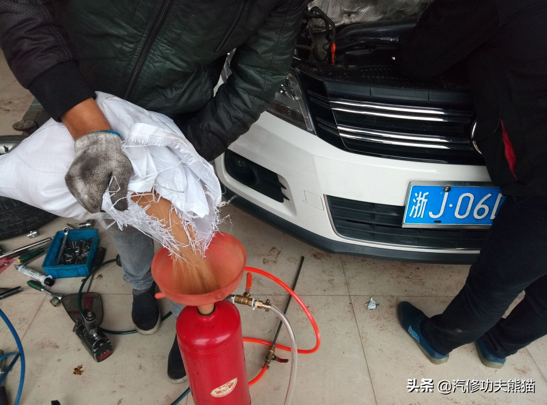 途观干冰洗缸,途观清洗积碳后烧机油