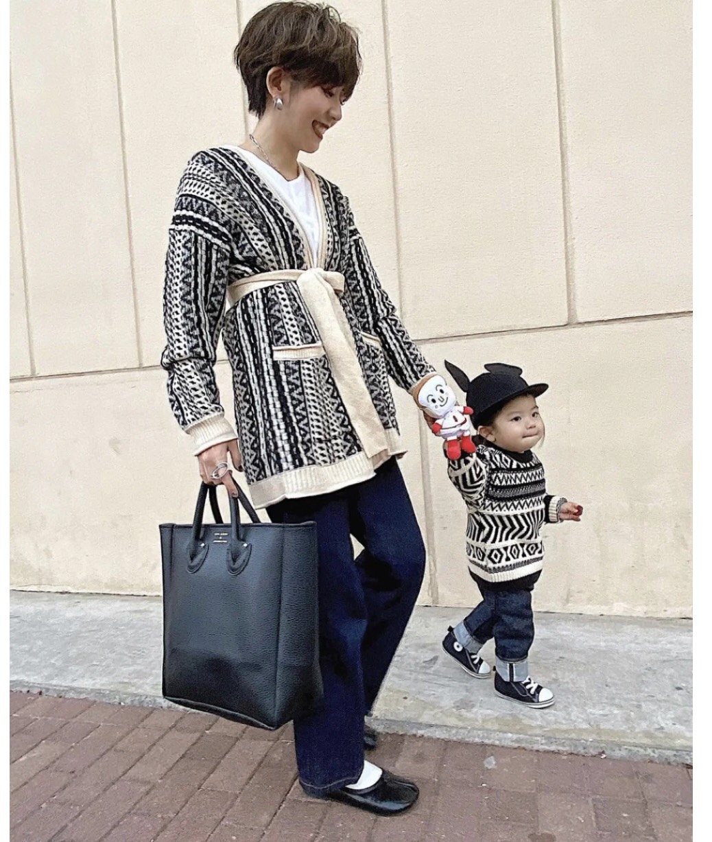 时尚辣妈们要学会穿亲子装,时尚辣妈就该这么穿