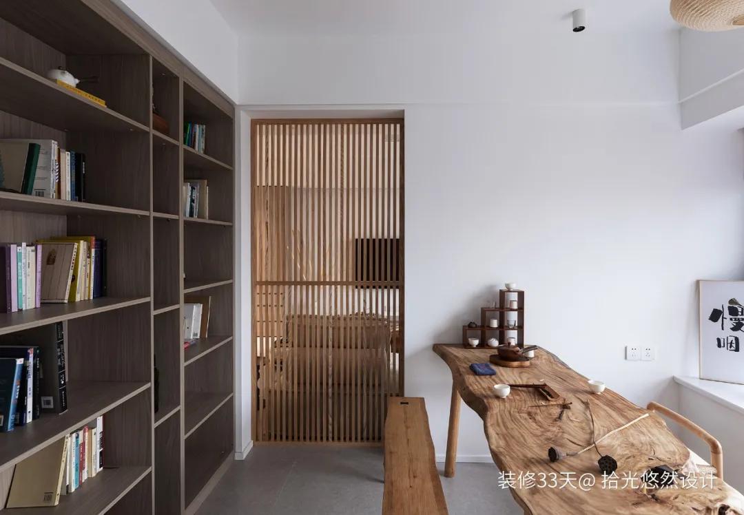 100平复式茶室,100平的阳光房茶室