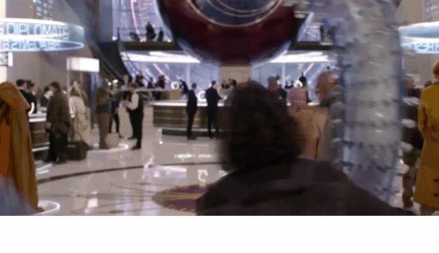 黑衣人来到现代,黑衣人第一次看见外星人