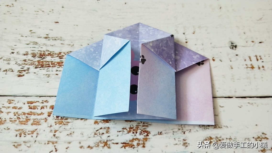 简单多层零钱包折纸,零钱包折纸图解