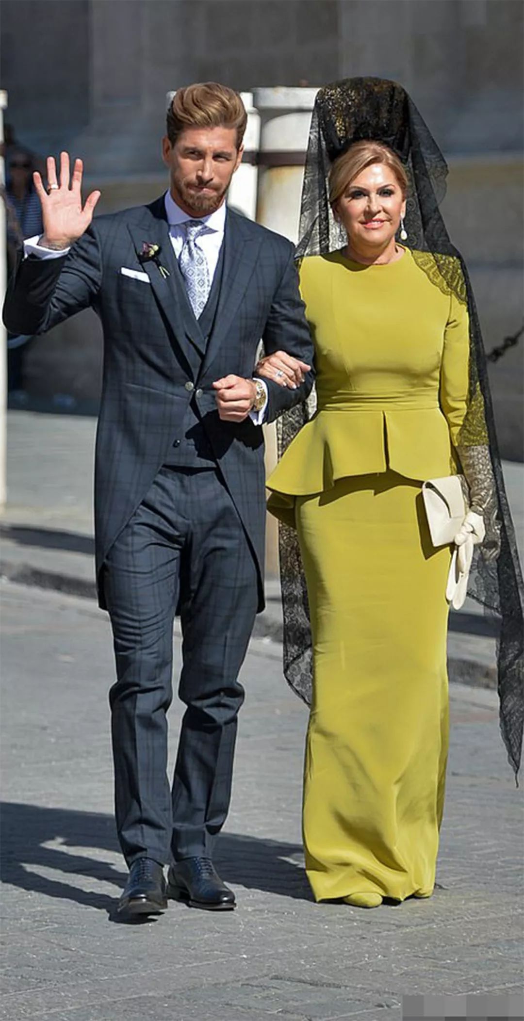 贝嫂与梅根同框,贝嫂哈里梅根婚礼