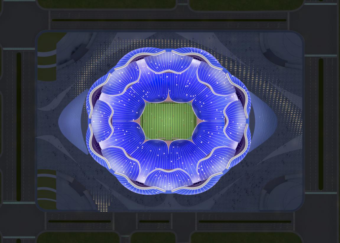 广州恒大足球看台震撼场面超燃,广州恒大足球场震撼亮相