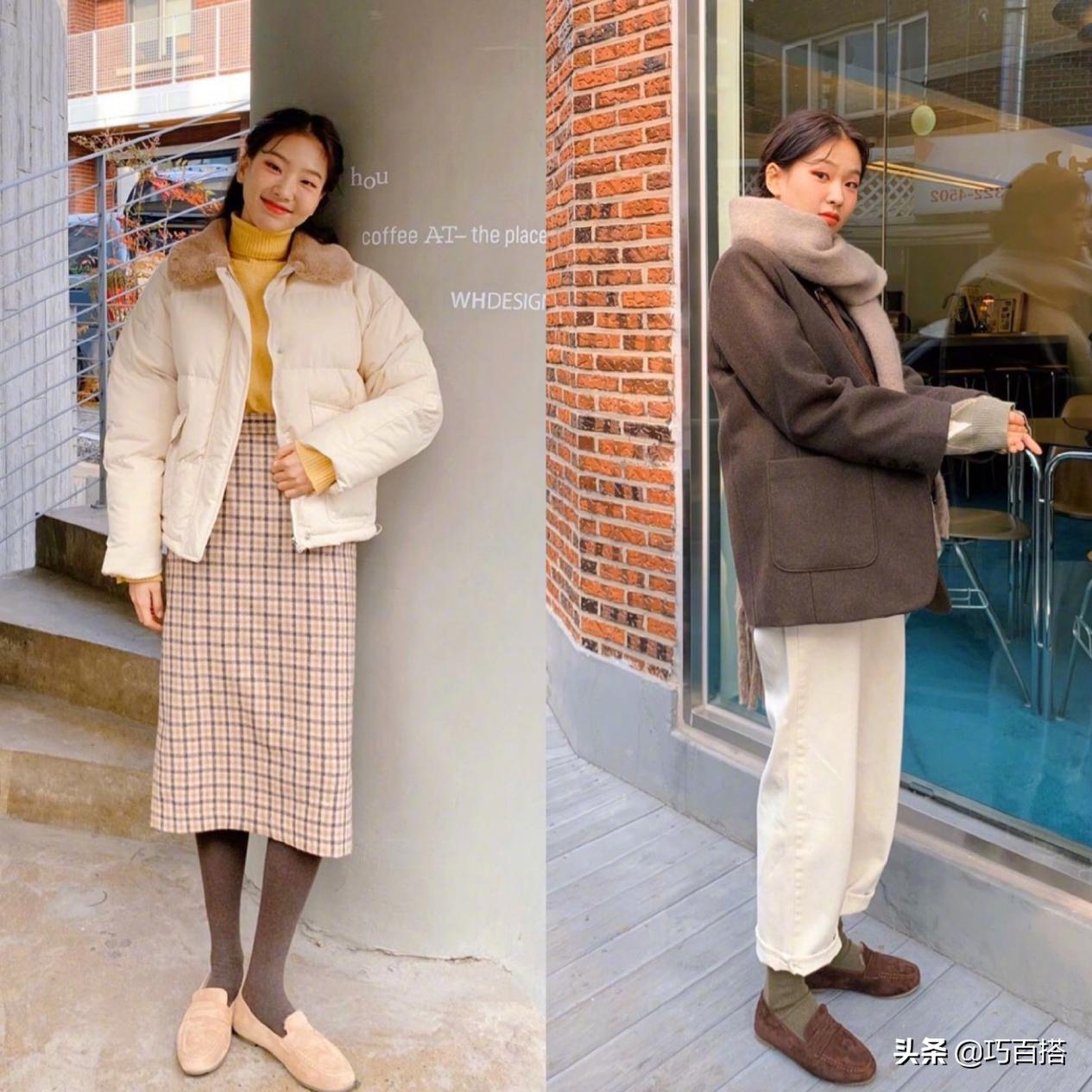 18套时尚减龄的韩范儿搭配示范,慵懒风韩系套装穿搭