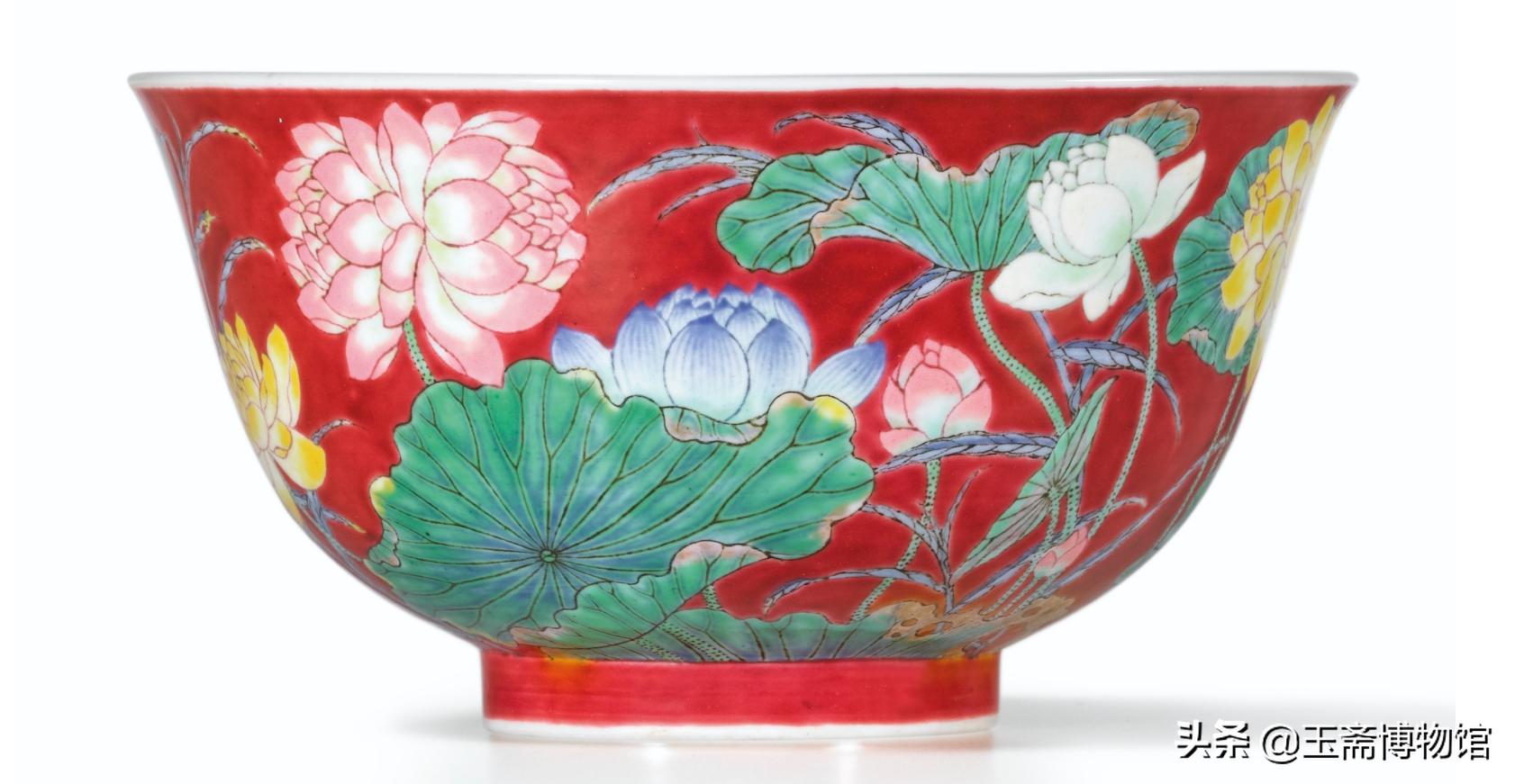 康熙御窑豇豆红釉瓷器,清康熙五彩民窑瓷器拍卖