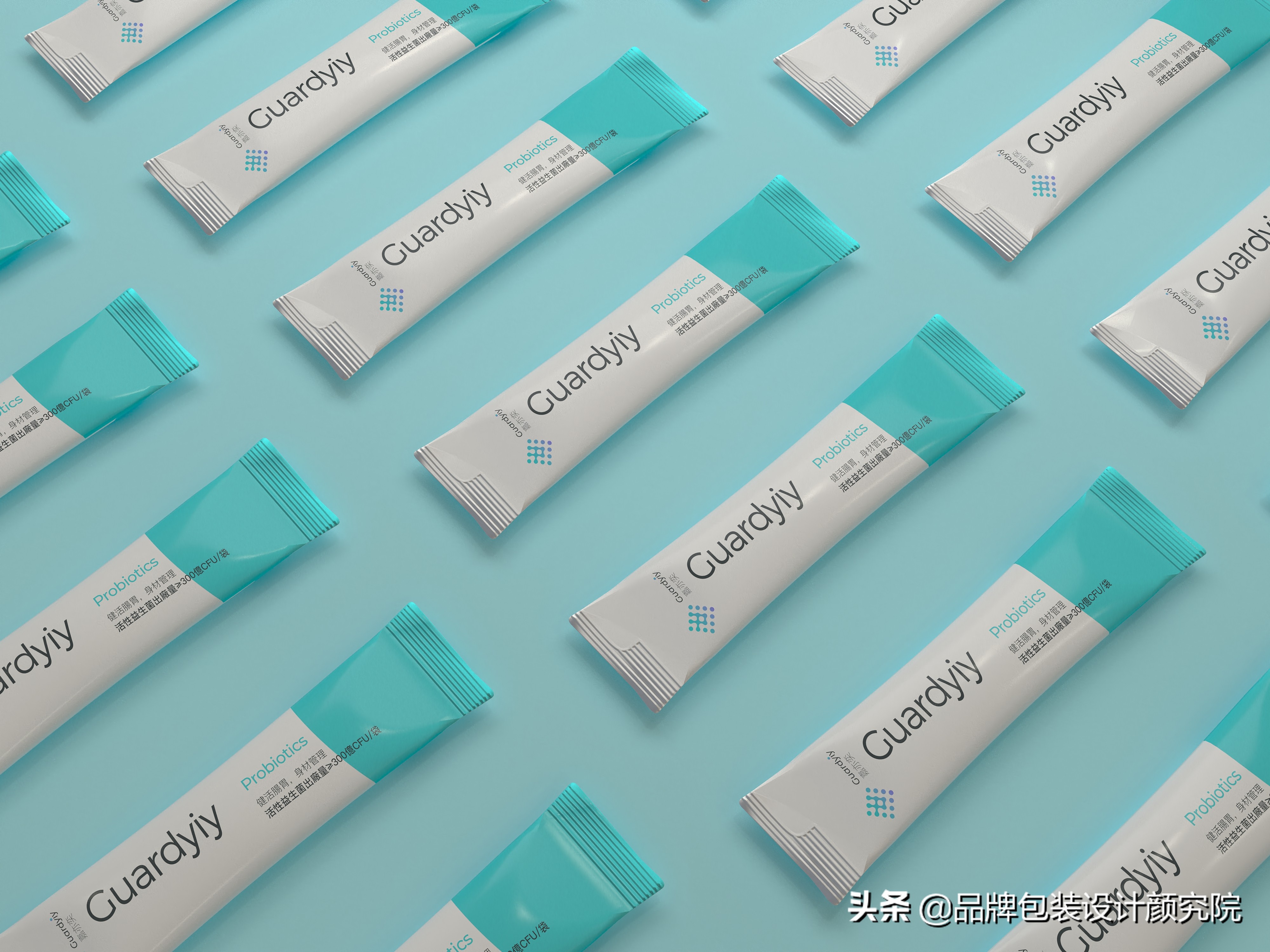 嘉亦奕和嘉益醒×Helllolink|益生菌包装设计