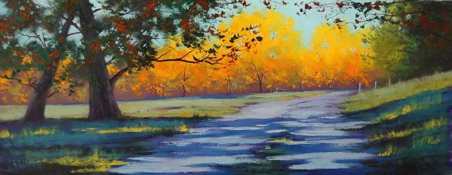 世界级风景大师的油画作品,世界著名油画大师的风景油画