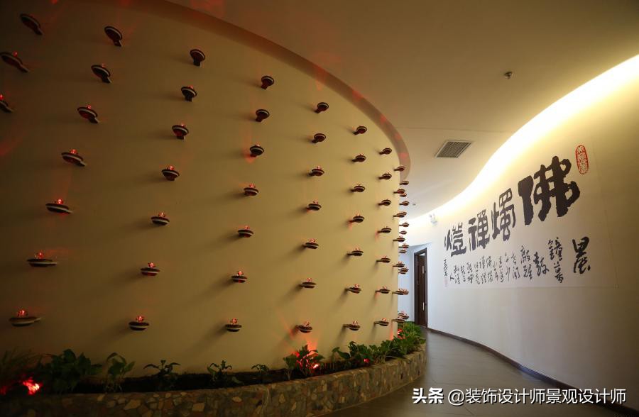 50平米禅意中医养生馆设计图,中医养生理疗会所设计