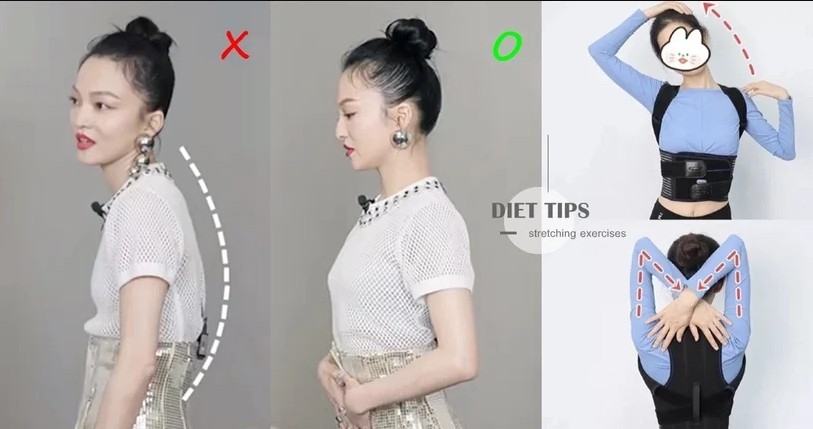 张韶涵公开自测驼背方法！搭配5招拉筋运动轻松瘦、改善体态