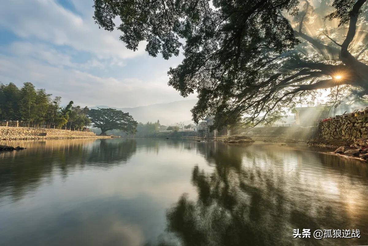 福建漳州南靖县云水谣景区,云水谣是漳州南靖的一个小镇