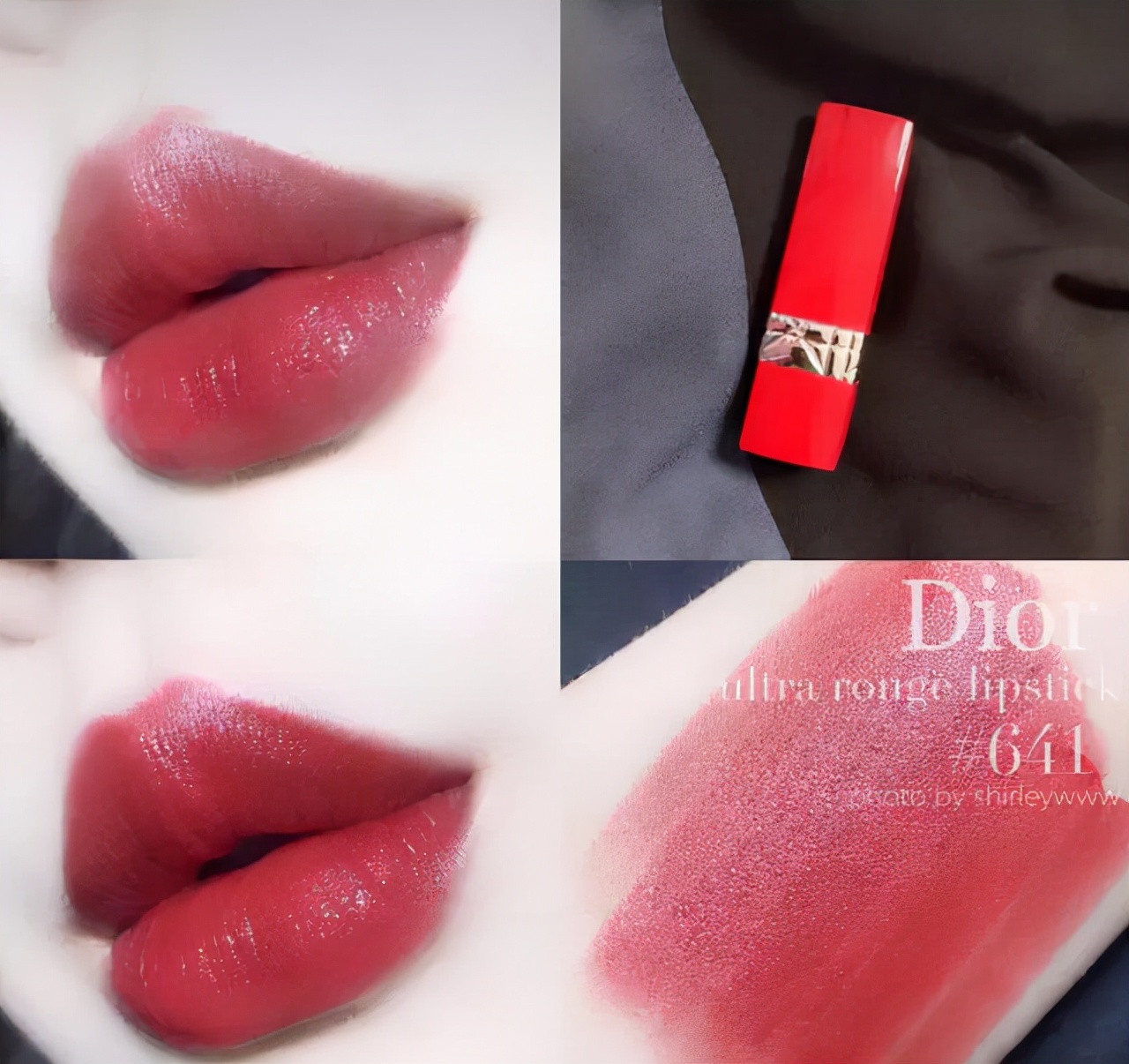 滋润持久适合黄黑皮的哑光口红,橙红色口红防水防汗还防蹭不脱妆