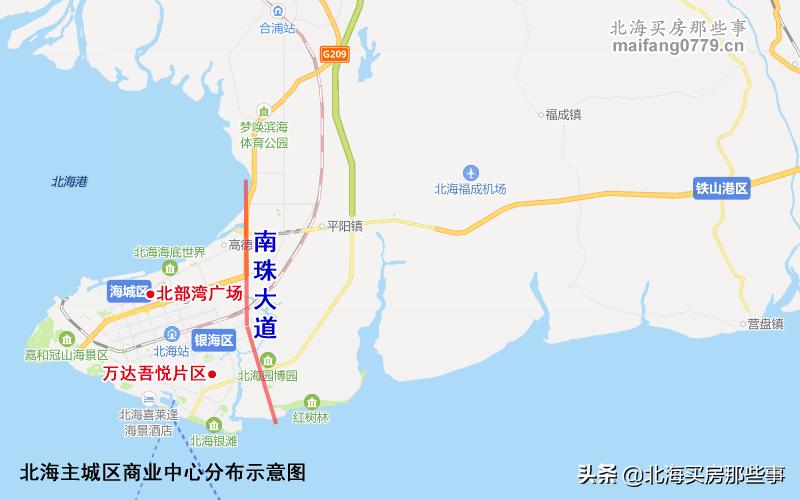 北海吾悦片区规划图,北海吾悦广场片区