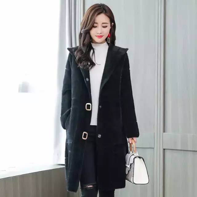 水貂绒外套穿搭冬季,水貂绒外套搭配保暖