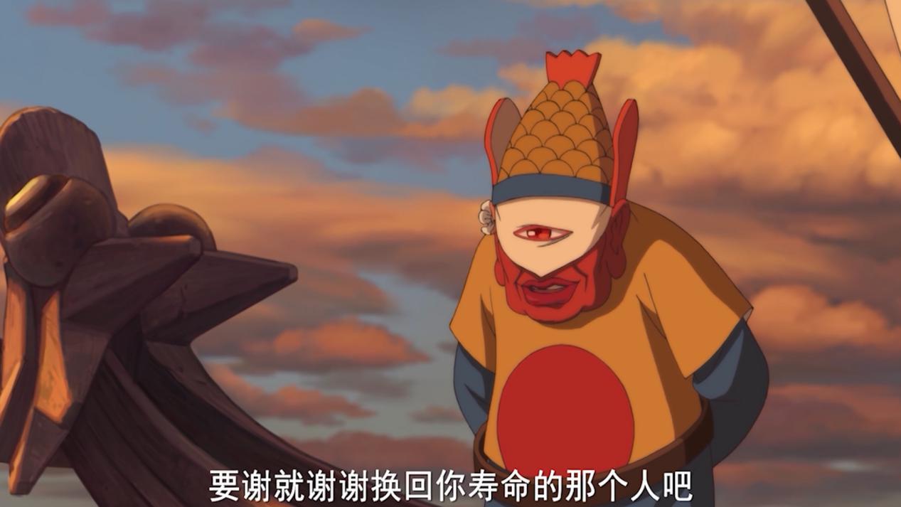 大鱼海棠动漫治愈系片段,一部感人催泪的动漫电影大鱼海棠