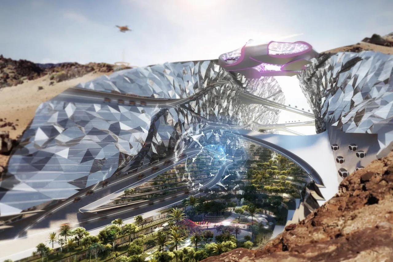 沙特5000亿美元neom新城开发,沙特阿拉伯neom新城规划
