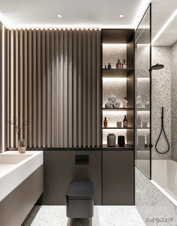 卫生间壁龛灯光怎么施工,卫生间灯光布置需要吊顶吗