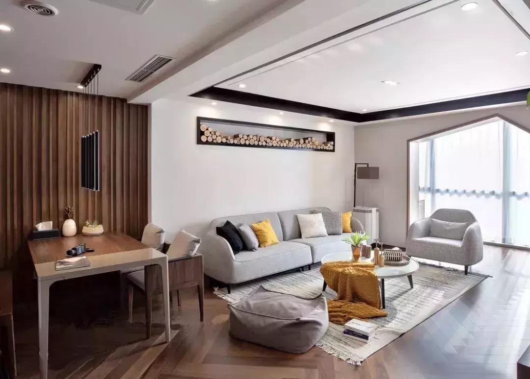 客厅有横梁？别怕，这里有妙招