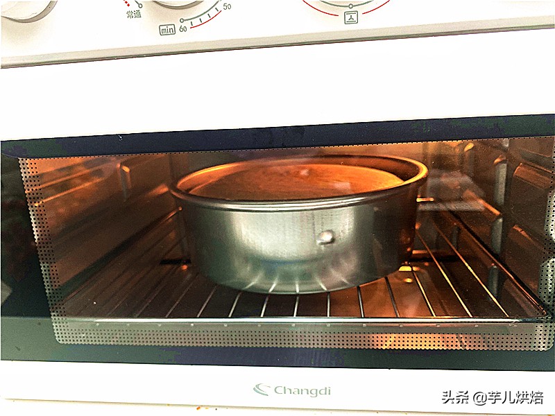 戚风蛋糕的家常做法自己制作,黑麦戚风蛋糕做法