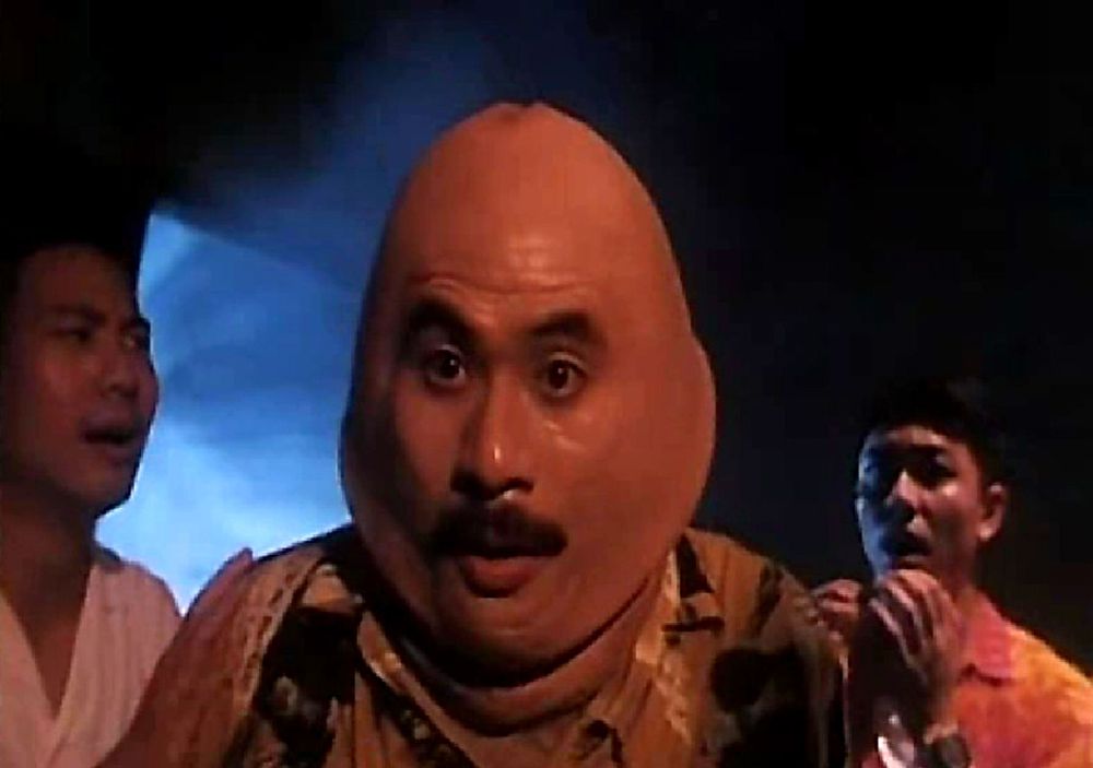 徐锦江光头造型福星高照猪八戒,洪金宝古装造型