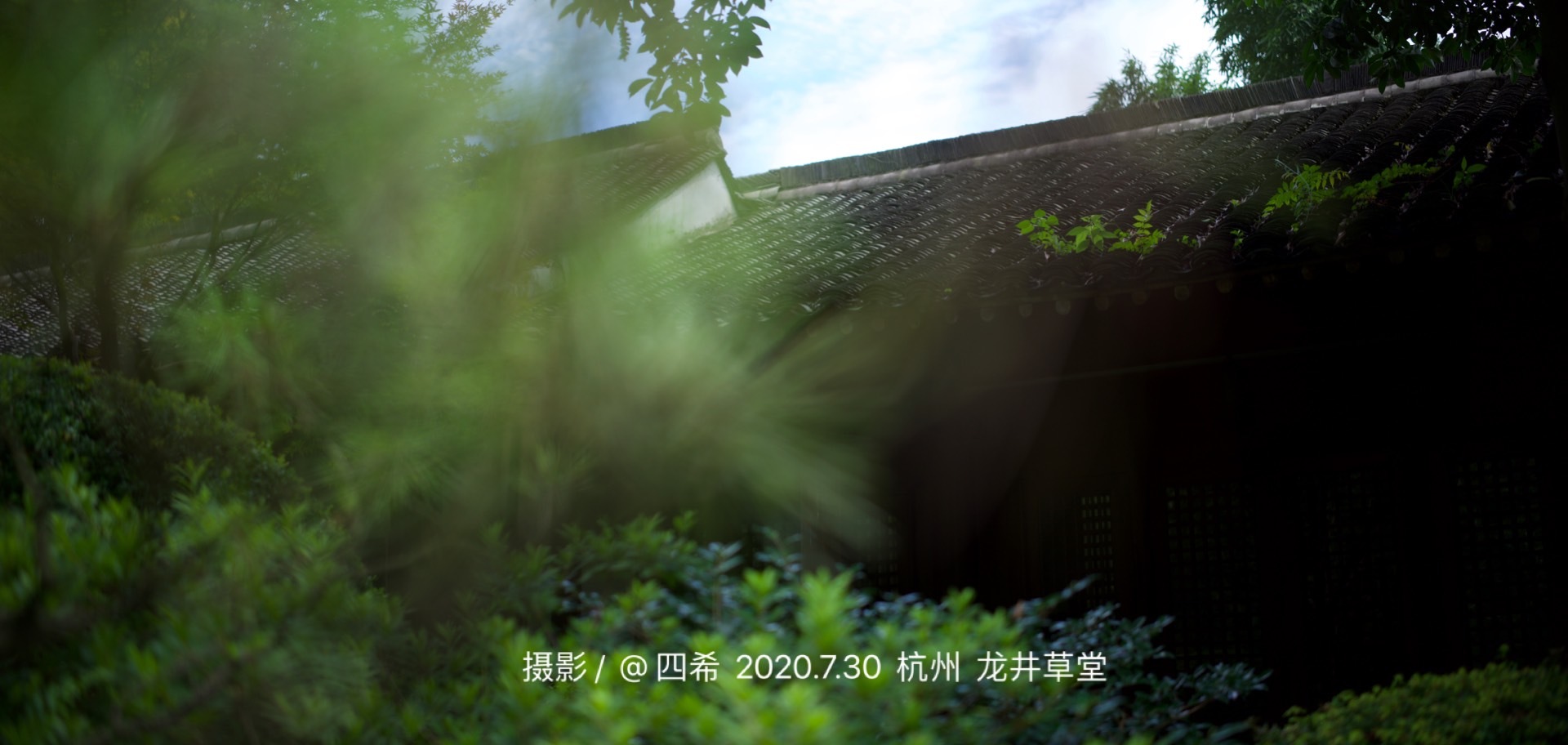 #凤凰网大饭局#龙井草堂的万千气象