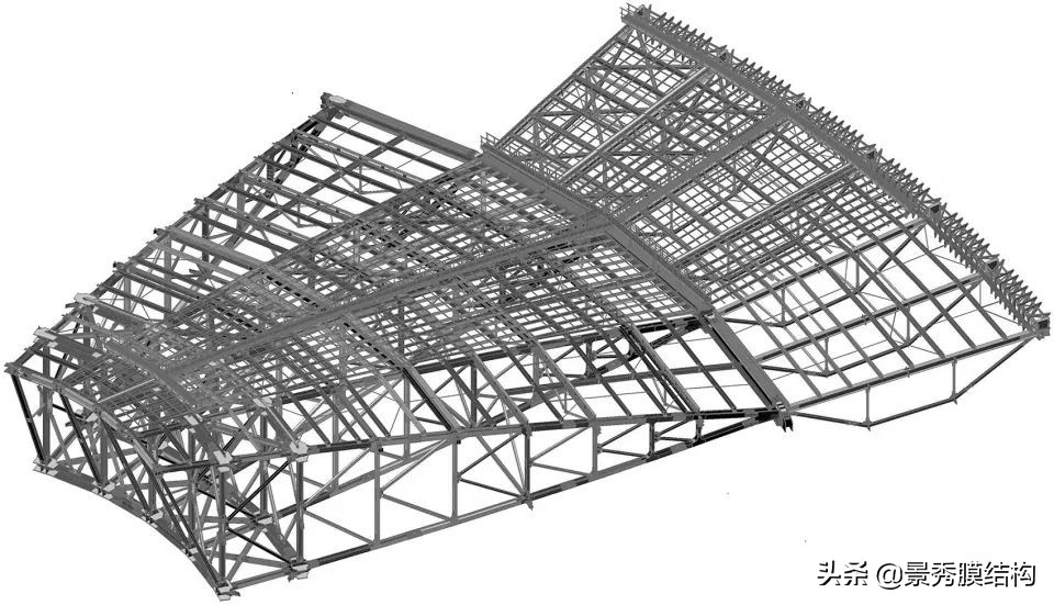 膜结构球场案例,膜结构球场效果图