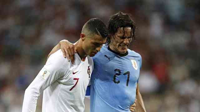 c罗感谢卡瓦尼把球衣号码让给我,卡瓦尼18年评价c罗