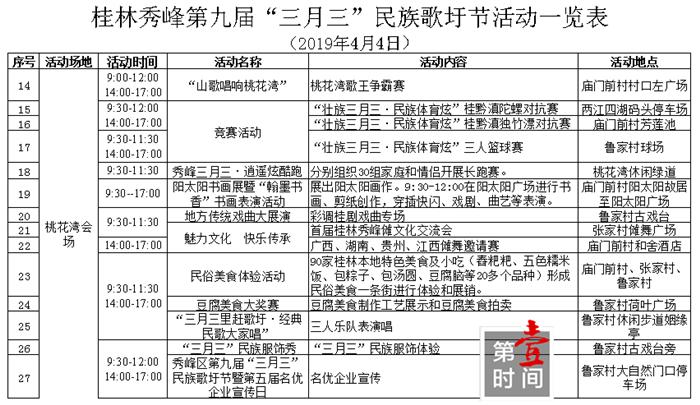 广西桂林三月三当天哪里热闹,三月三桂林山歌节