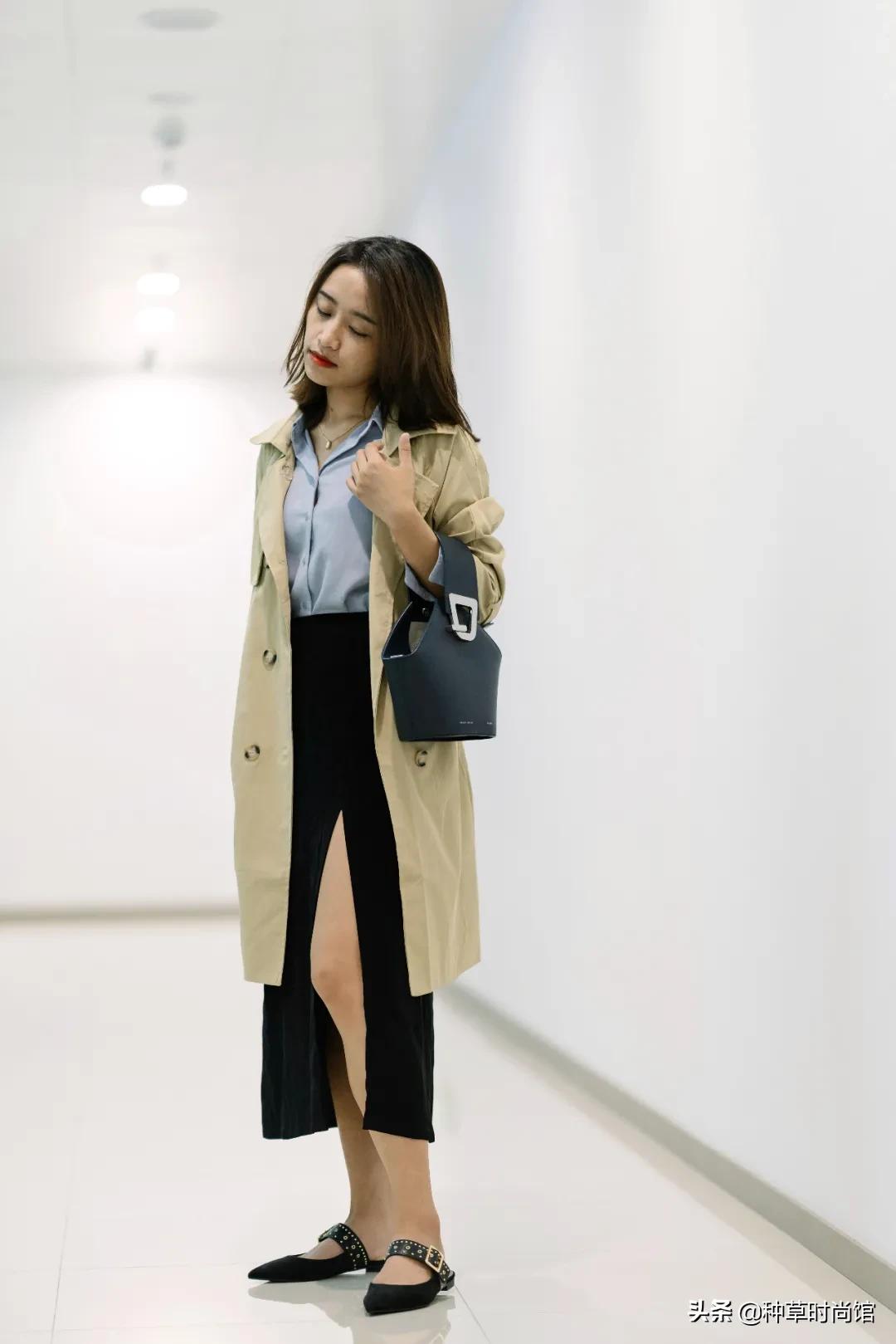 秋天风衣就选这样的,今秋流行的风衣款式