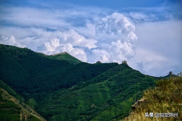 山阴，广武明长城塞外的长城