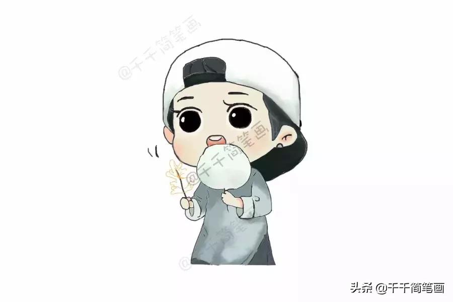 人物创意简笔画儿童,家长特色简笔画