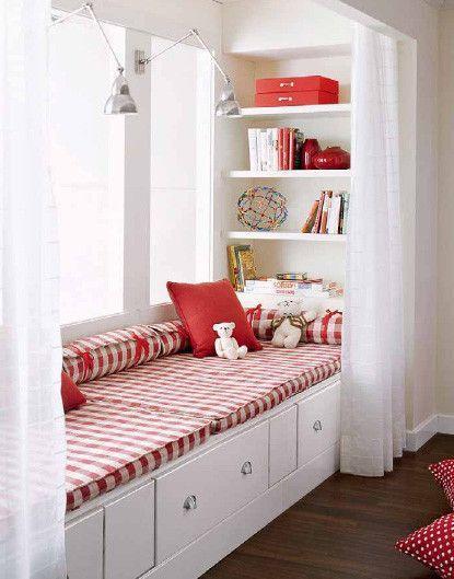 飘窗太大浪费空间怎么设计,飘窗空着可以放什么