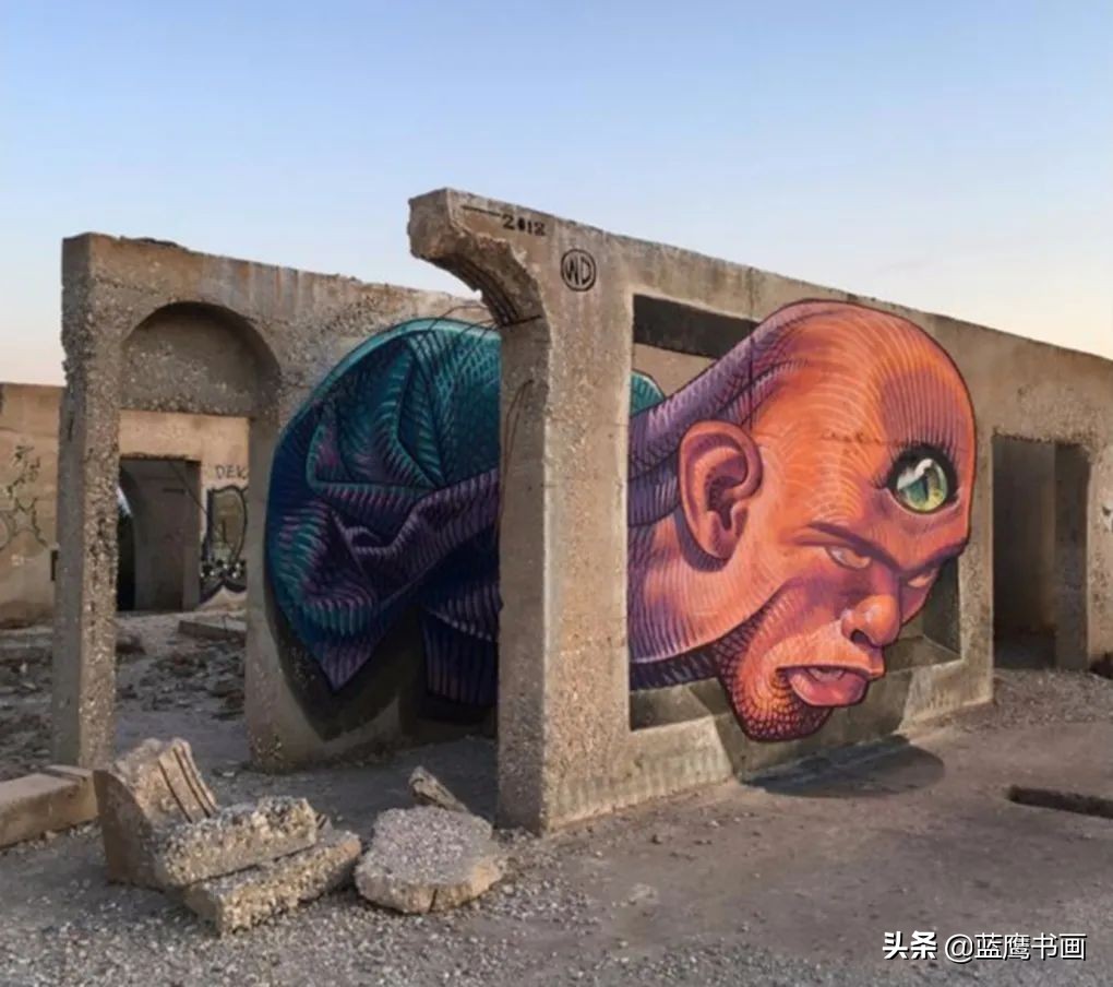 一张图看懂3d立体画,蓝鲸怎么画逼真3d立体画