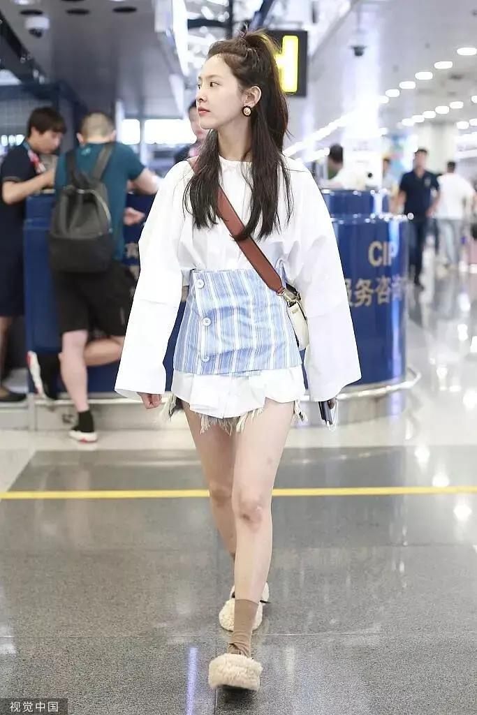 章若楠的生图正脸,章若楠素颜机场