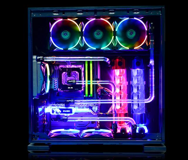 怎么让散热器跟机箱风扇神光同步,cpu散热器风扇替换神光同步