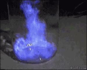 生活中的化学小实验和原理,化学原理动图100例