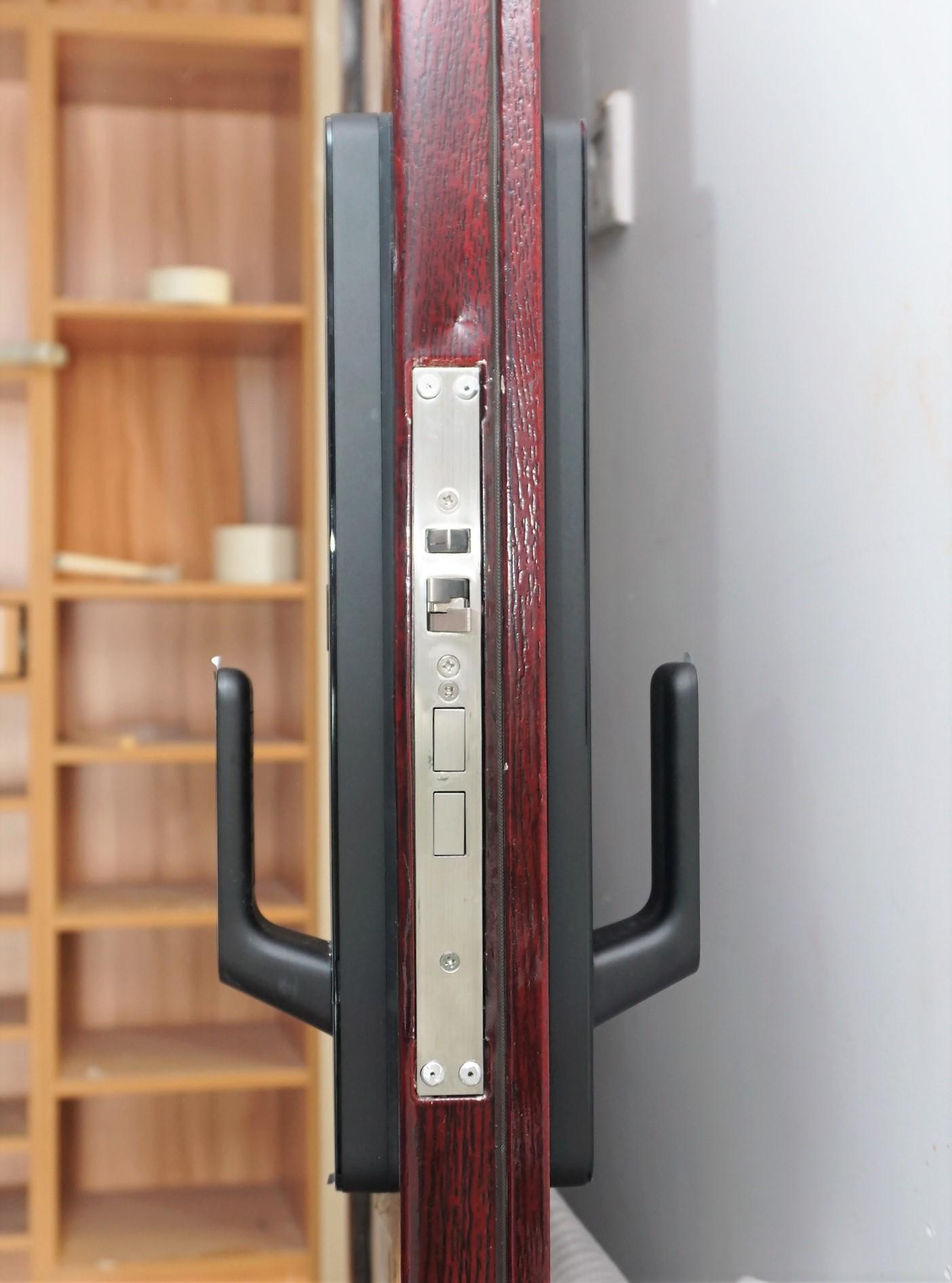 小米全自动智能门锁适配的防盗门,小米智能甲级防盗门