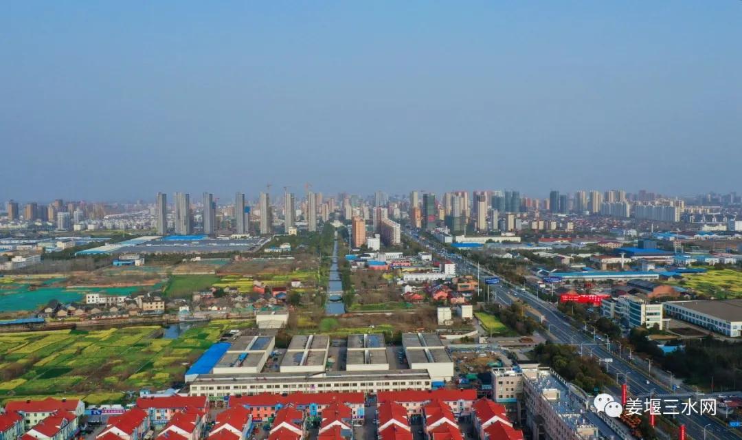 姜堰城门在哪,姜堰二中西大门