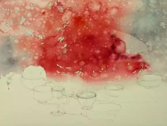 初学者结构素描步骤,酒杯素描绘画步骤