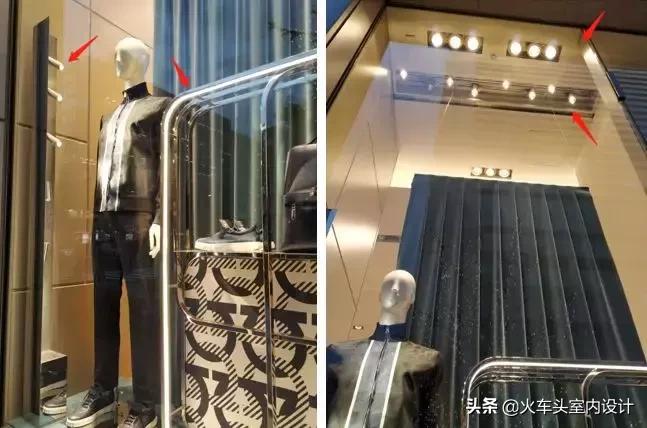 lvgucci等奢侈品门店设计,lv奢侈品店灯光设计