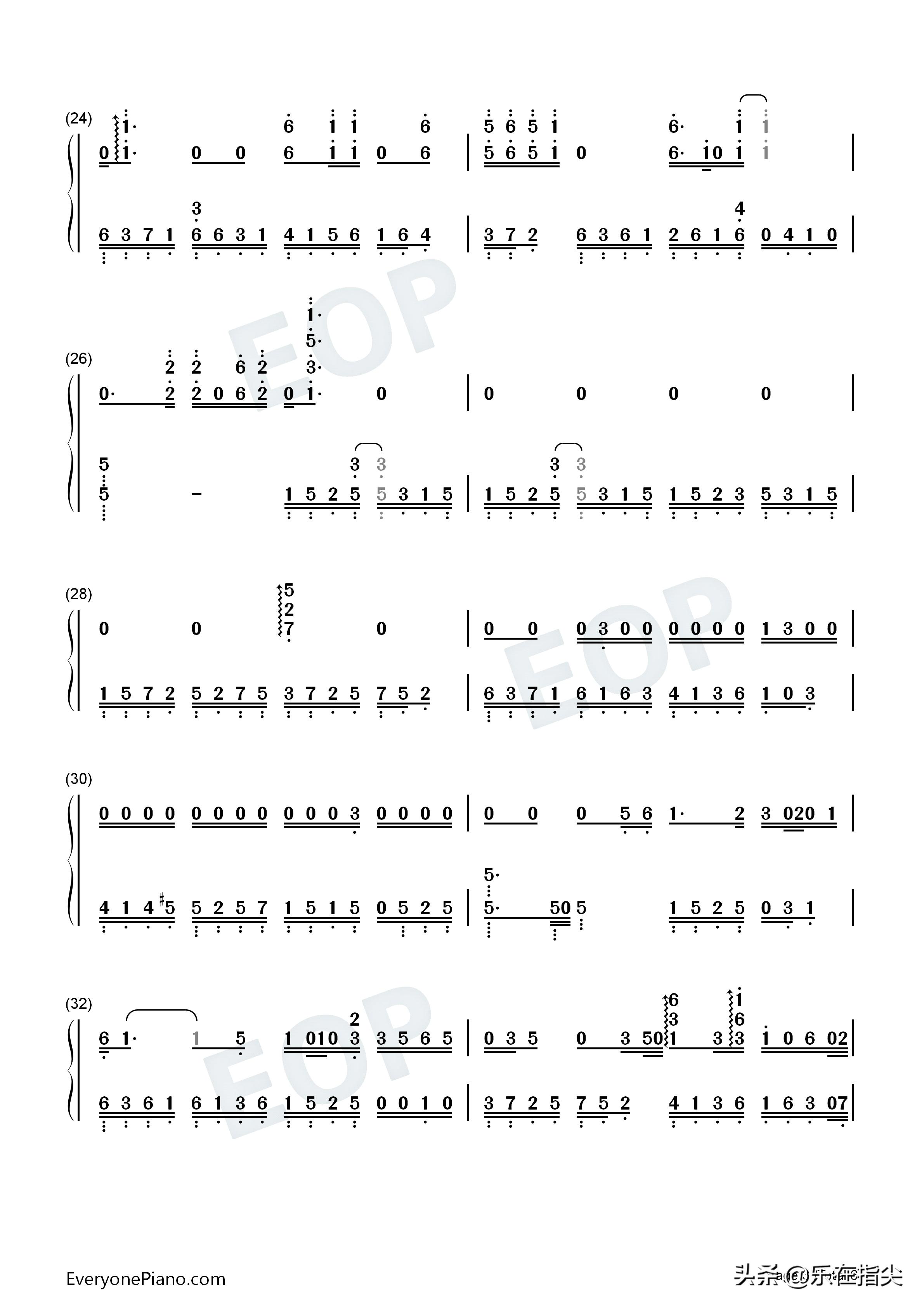 电子琴香水有毒五线谱,香水有毒钢琴简谱图片完整版