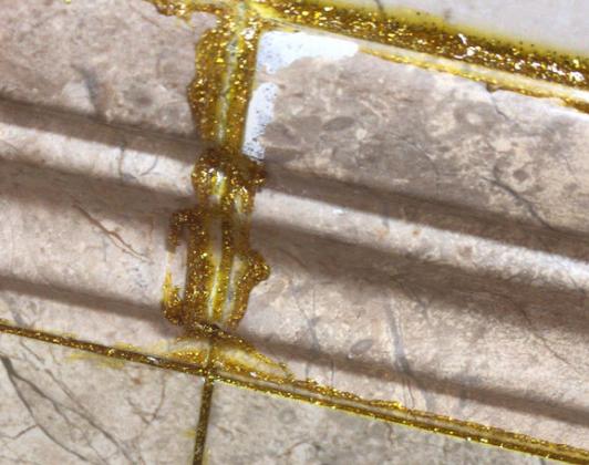 瓷砖美缝用白水泥好看么,瓷砖美缝想低调可是低调不起来啊