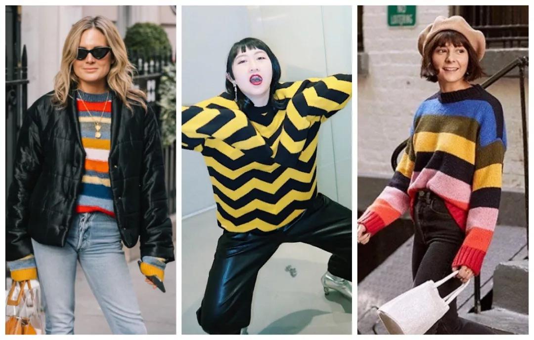 刘雯拉链毛衣哪个牌子好看,刘雯穿的熊图案毛衣