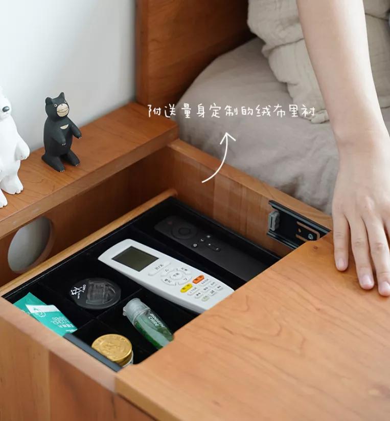 扔掉鸡肋床头柜,扔掉床头柜空间立马变大