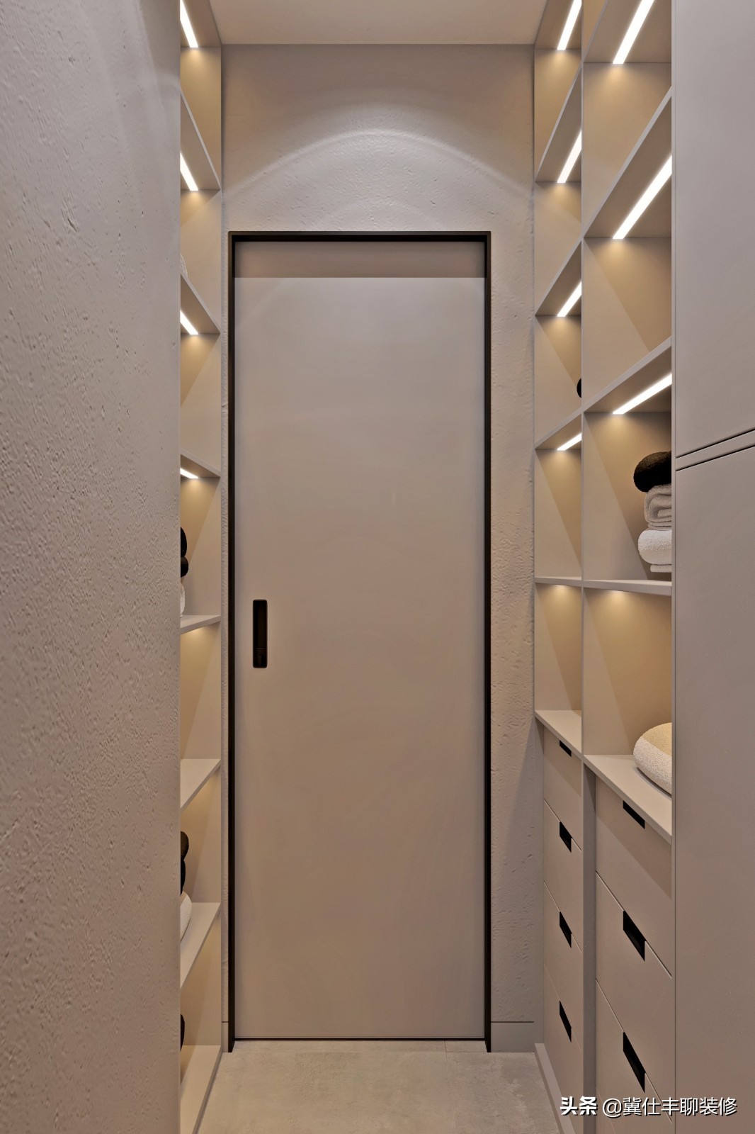 整套灯具效果图,射灯和磁吸轨道灯设计效果图