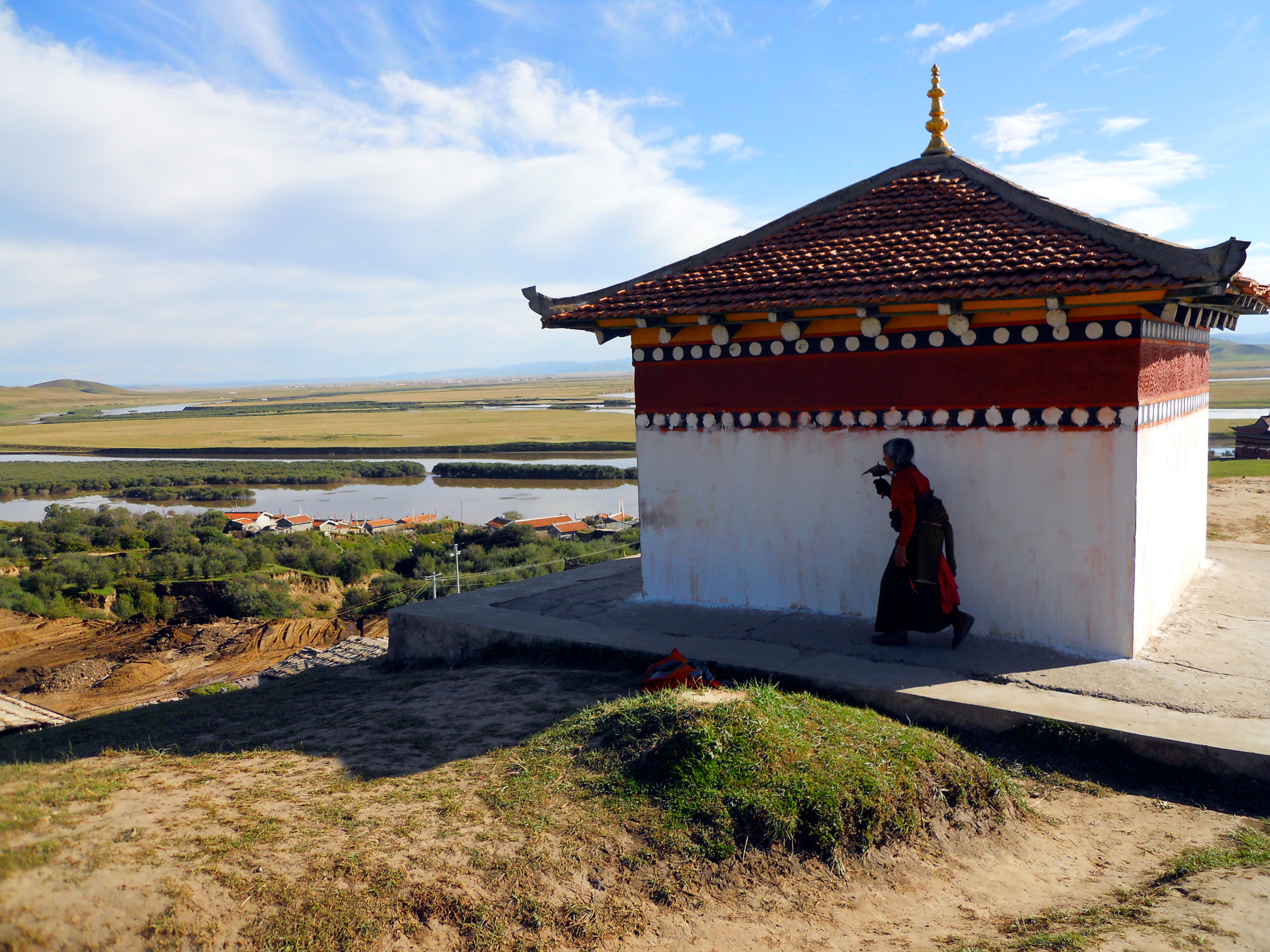 索克藏寺距离九曲黄河景区多远,藏传佛教不可思议的地方