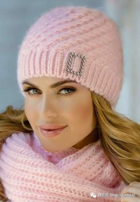 针织帽子简单款好看的,纯手工针织年轻人戴的帽子教程
