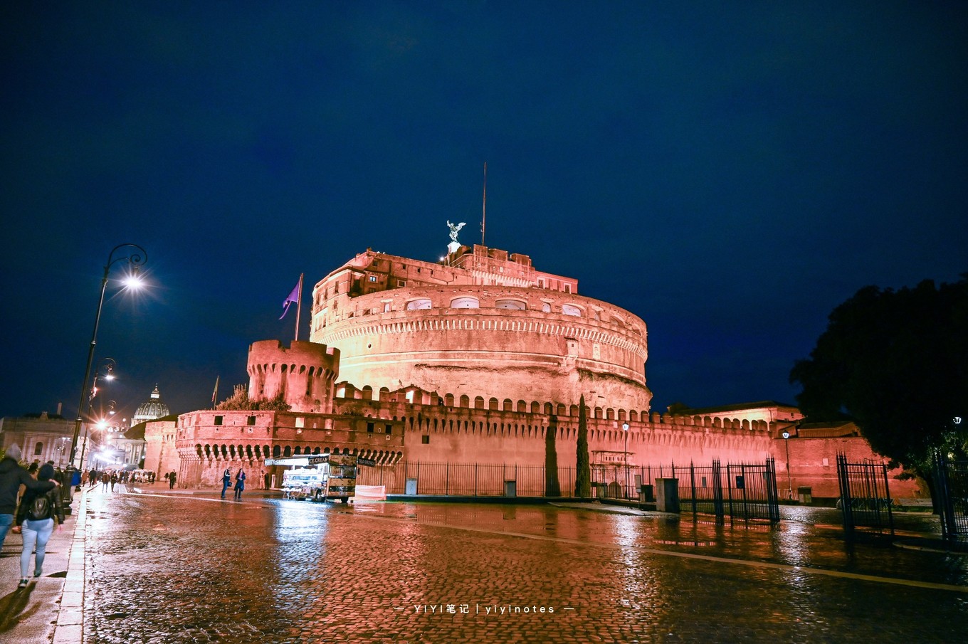 意大利圣天使城堡又称哈德良陵墓,圣彼得堡皇家陵墓