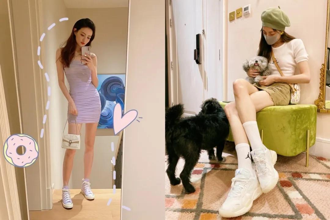 女明星钟爱的运动鞋,明星脚上的运动鞋